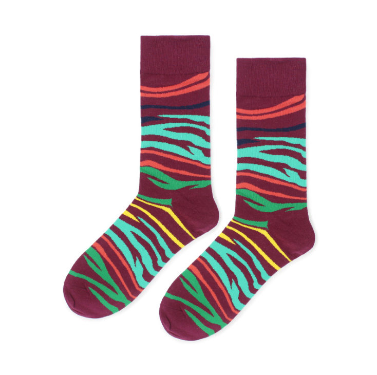 Classic striped socks men's street socks