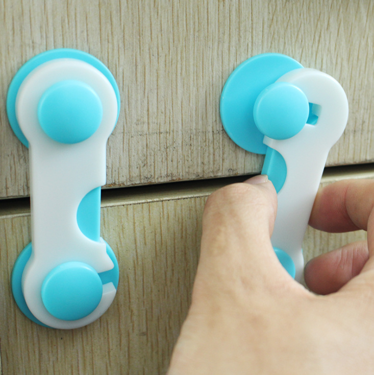 Children''s Anti-opening Drawer Lock Multi-function Baby Anti-clip Hand Cabinet Lock Refrigerator Baby Safety Protection Equipment