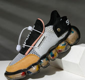 Flying woven high-top breathable mesh men's shoes