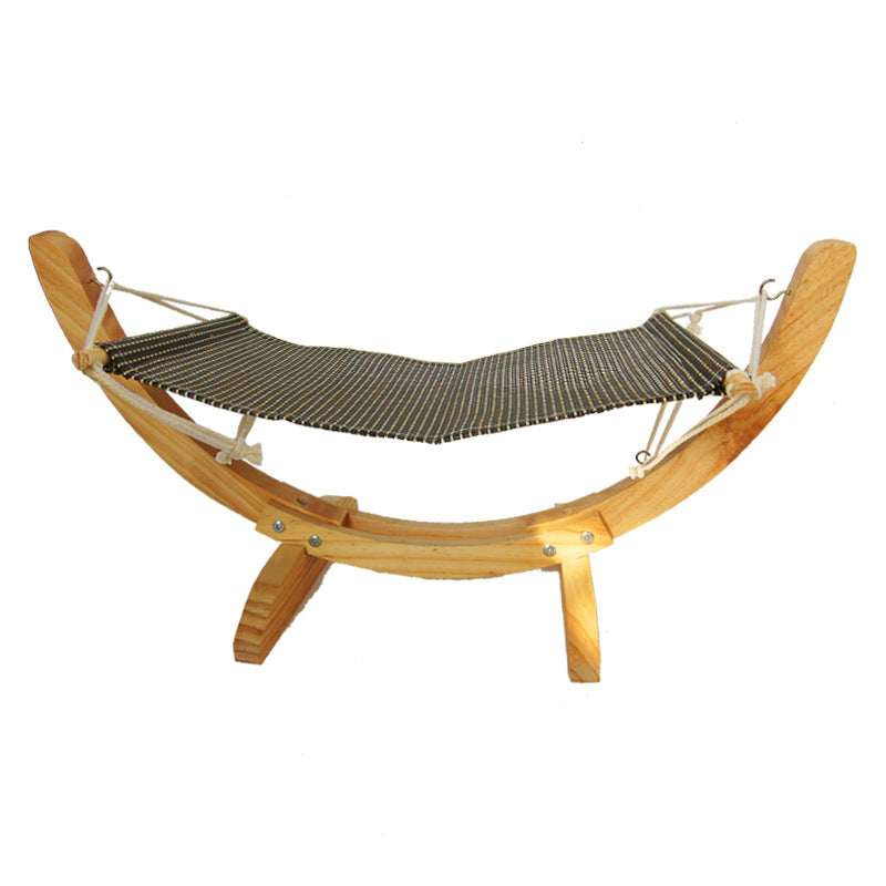 Hamaca Cama De Madera Para Gato