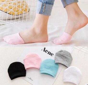 No-Show Half Foot Cover Socks