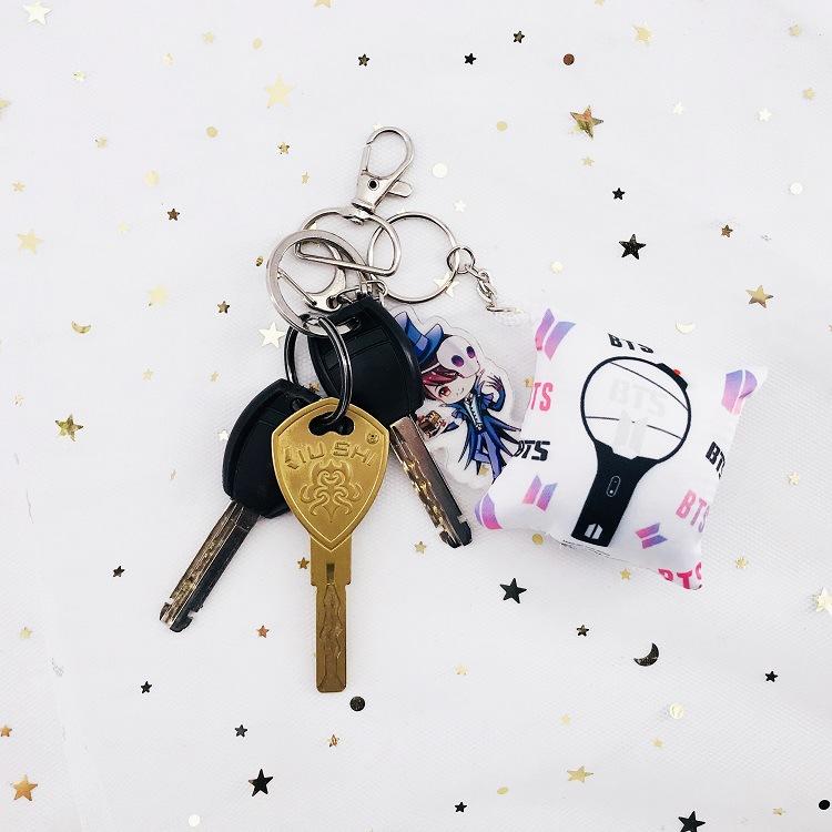 Creative keychain pillow pendant jewelry