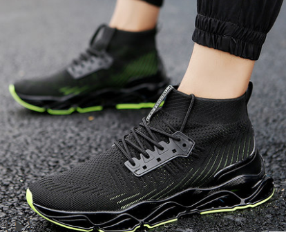 Flying woven mesh shoes
