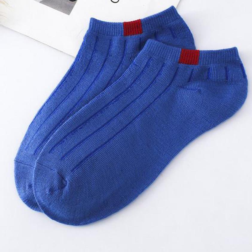 Candy color cloth solid color socks