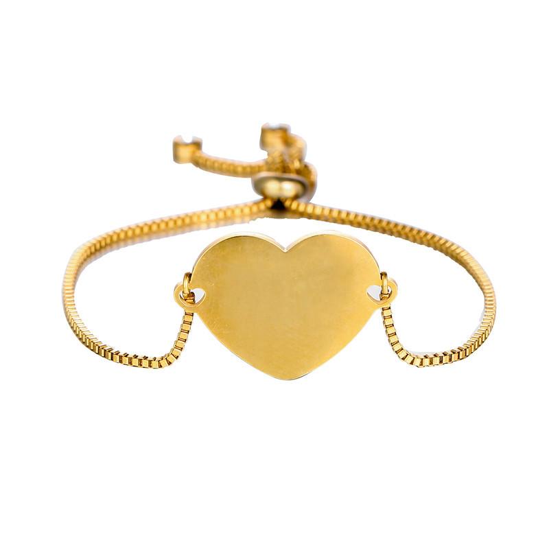 Heart telescopic bracelet