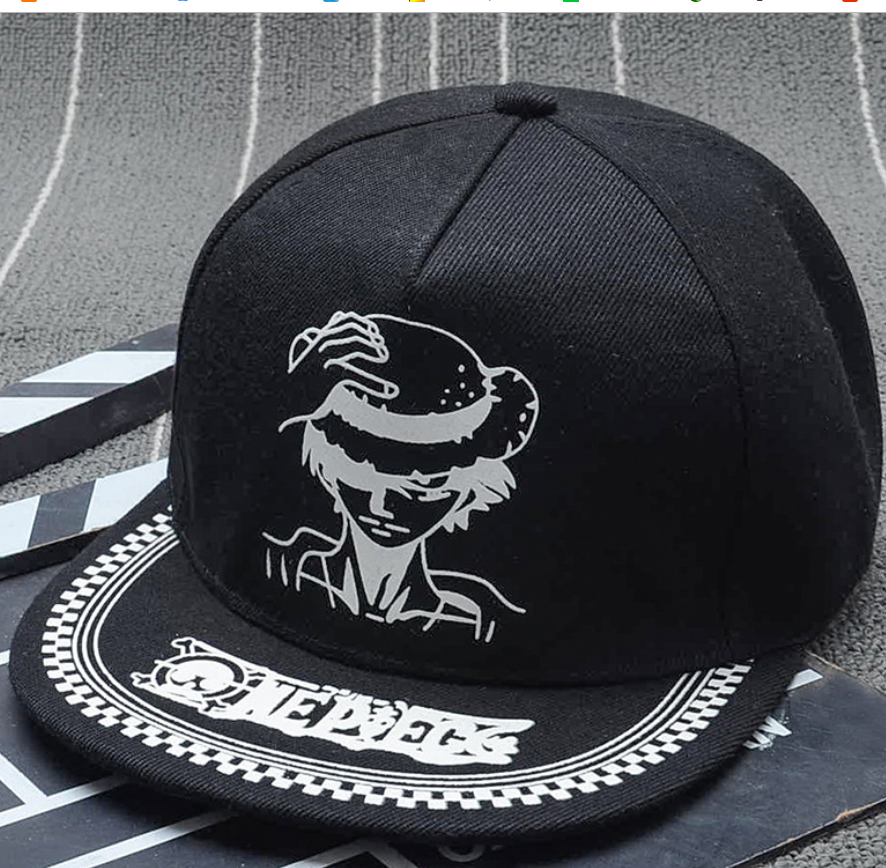 New caps, wild fashion, hip hop, sun protection, baseball cap, creative luminous hat