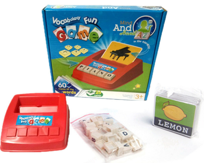 English alphabet card machine teaching
