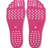 Plantilla deportiva antideslizante invisible para playa al aire libre