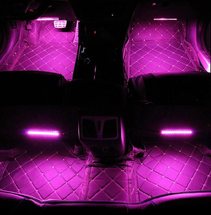 POSSBAY Car RGB Lights LED Strip Neon