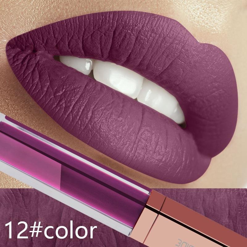 24 Color Make Up Liquid Lipstick Waterproof Mate