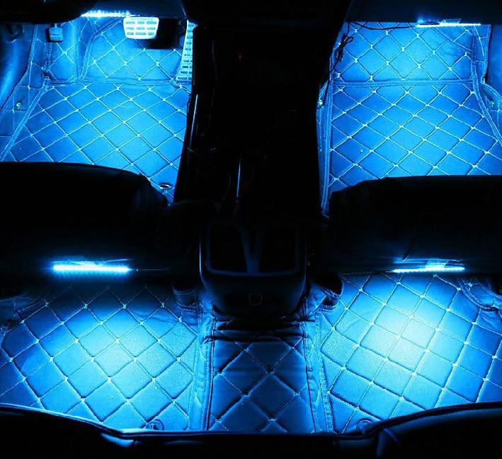 POSSBAY Car RGB Lights LED Strip Neon