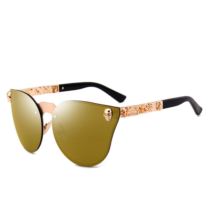Personality metal sunglasses