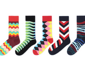 Classic striped socks men's street socks