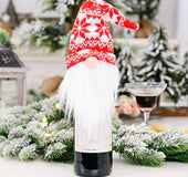 Christmas Wine Bottle Socks