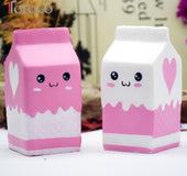 Slow Rising Squishy Jumbo Milk Box Toys Food Funny Gadgets Squeeze Toy