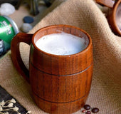 Beer wooden mug
