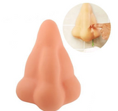 Nose Shape Soap Dispenser/Gel Sanitizer with Suction Hooks