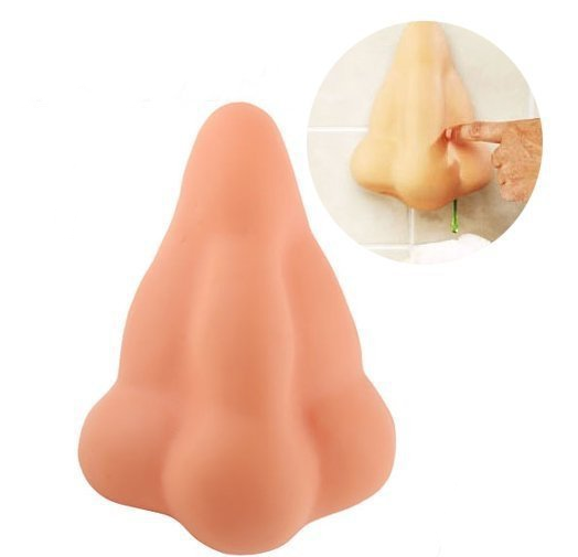 Nose Shape Soap Dispenser/Gel Sanitizer with Suction Hooks