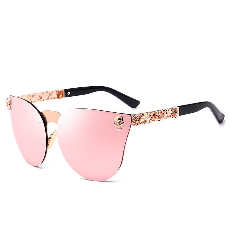 Personality metal sunglasses
