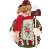 New Lovely Christmas Gift Santa Claus Snow Man Reindeer Doll Christmas Decoration Ornaments Pendant Home Decor