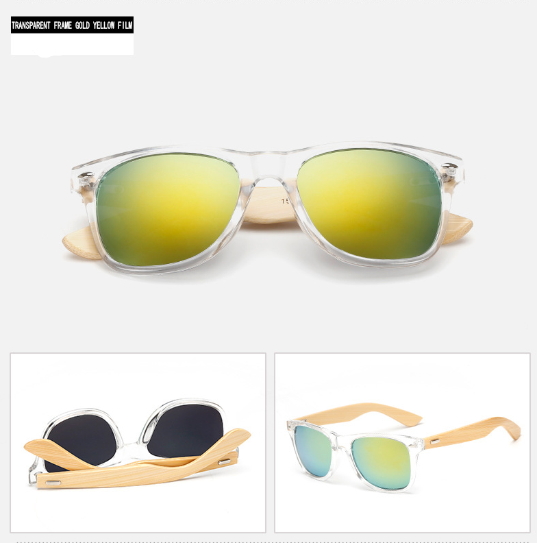 Bamboo Sunglasses (10 Styles)