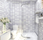 Bathroom tile waterproof self-adhesive wallpaper