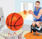Toilet basketball court, boring toilet toy, toilet basketball