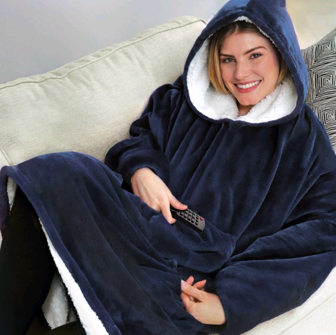 Plush Blanket Hoodie