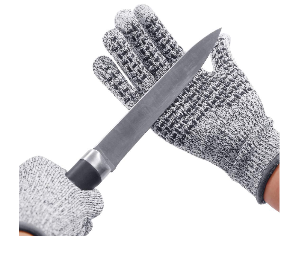 Three-finger touch screen cut-proof gloves