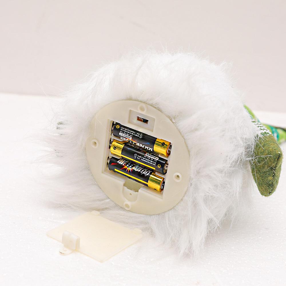 Christmas decoration glowing dwarf plush doll