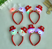 Christmas headband with lights