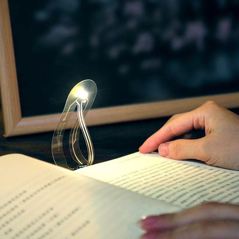 Bookmark Light luminous LED bookmark lamp creative portable small night light simple luminous reading bookmark