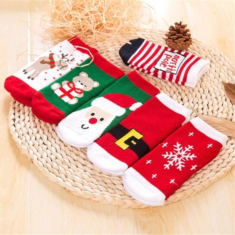 Christmas floor socks