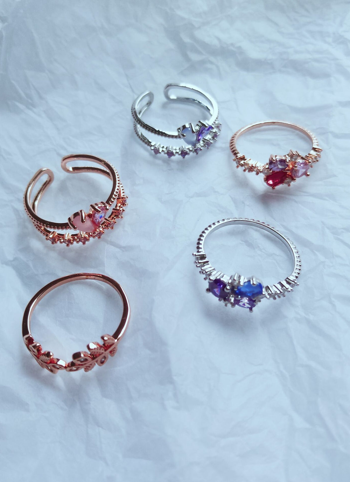Love moon sweet ring