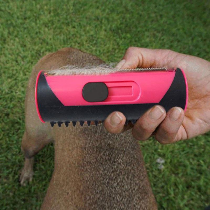 Pet Hair Removal Brush Hair Combing Device