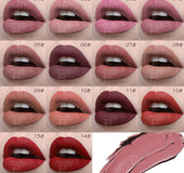 Lip glaze matte makeup star lipstick