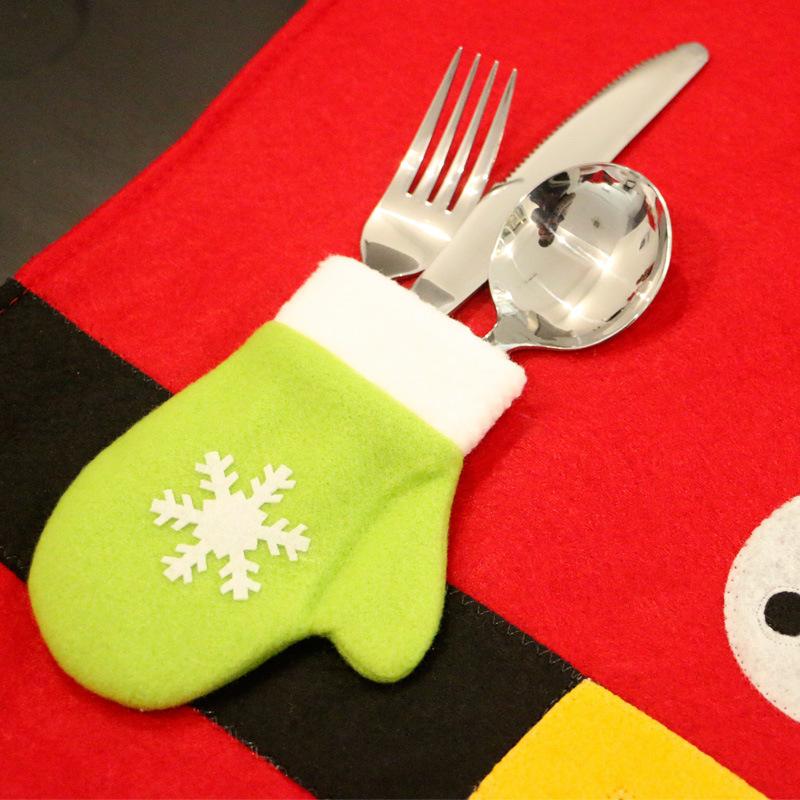 Christmas decoration table mat