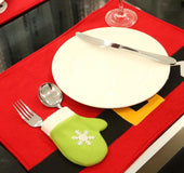 Christmas decoration table mat