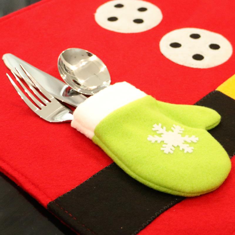Christmas decoration table mat