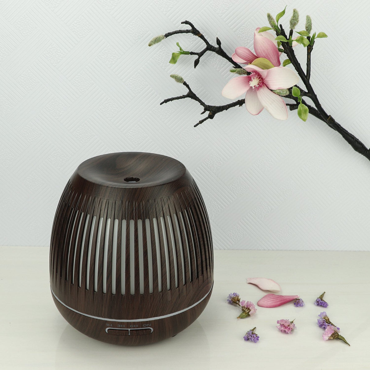 Colorful lights hollow aromatherapy machine
