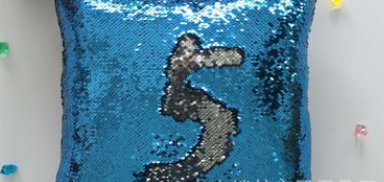 Factory direct supply of European double color glitter sequins pillow pillow Mermaid sleeve by a pillowcase customized wholesale