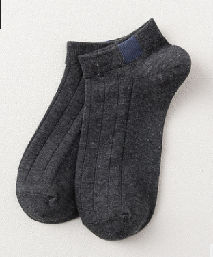 Candy color cloth solid color socks