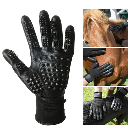 Guantes para cepillar mascotas