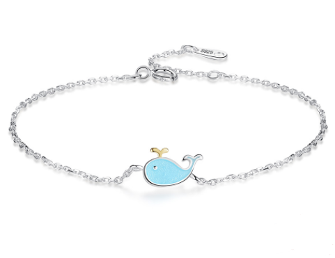 Pulsera epoxica agua