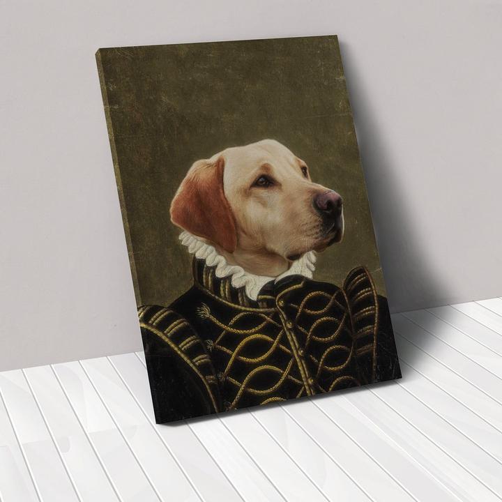 Custom Pet Canvas Portrait