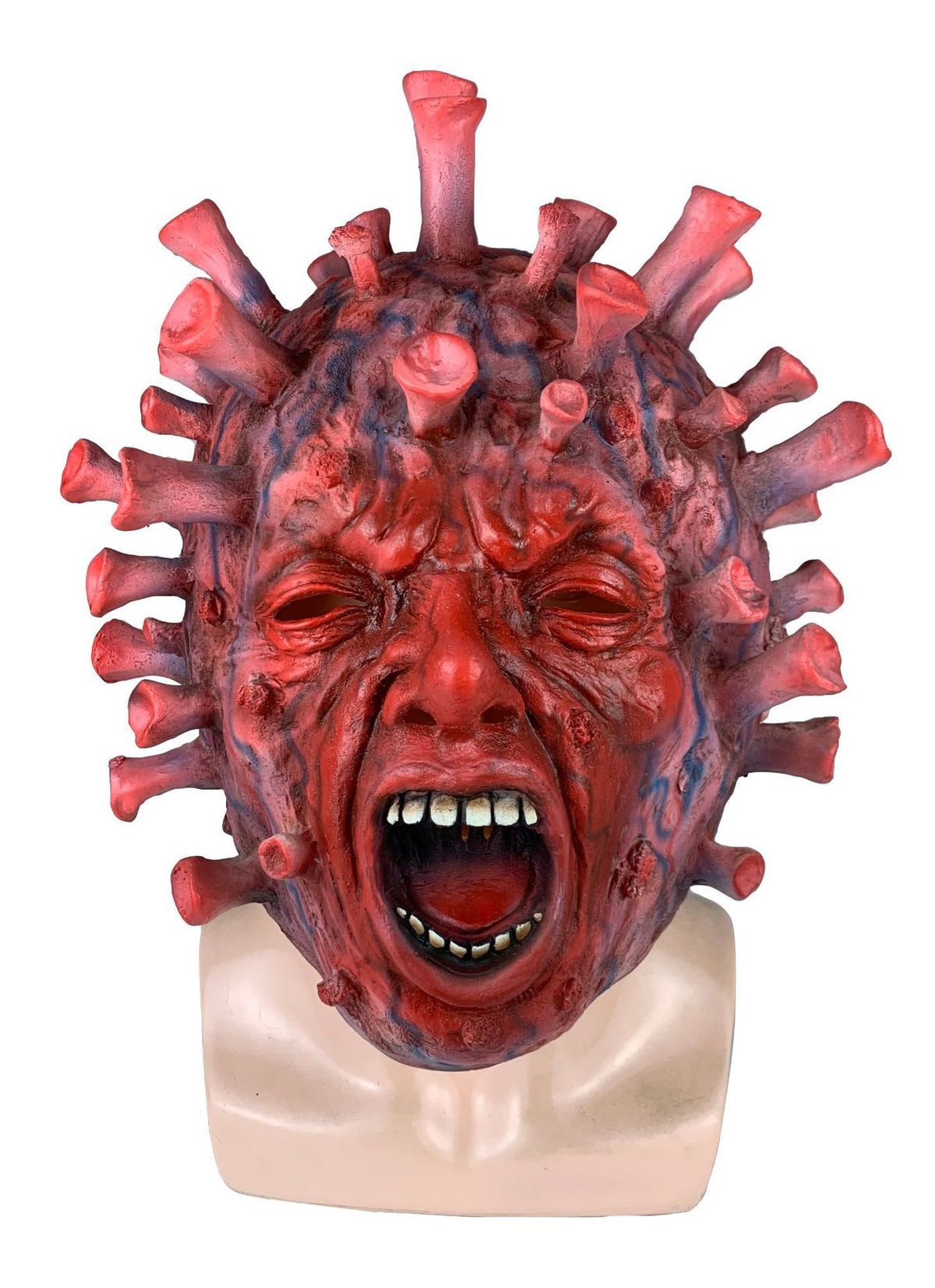 Halloween virus mask headgear