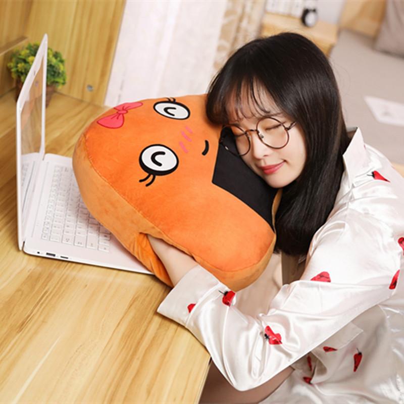 Cartoon creative fun dumpling pillow plush toy