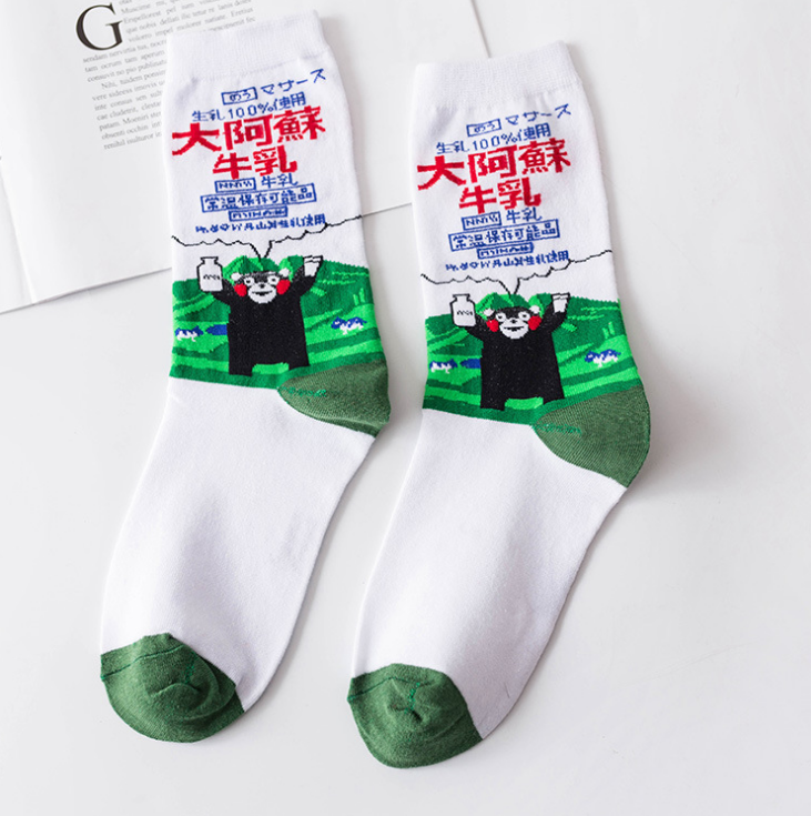 Japanese cartoon anime  socks