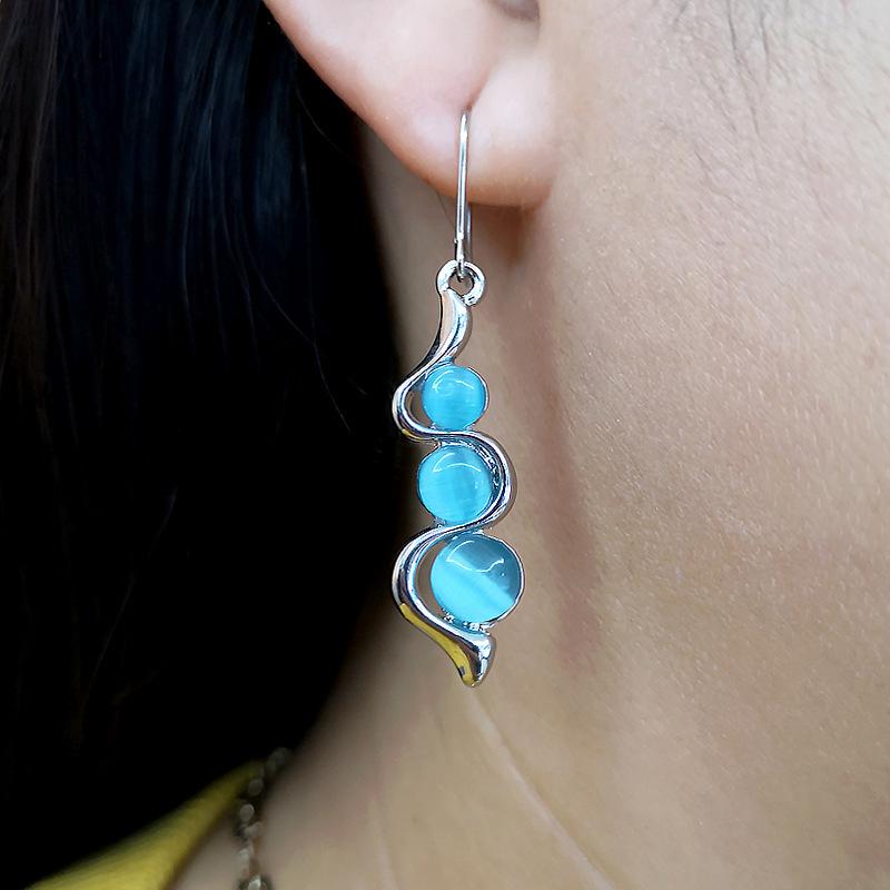 Curve Wave Earrings