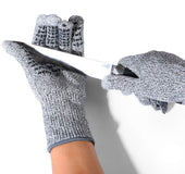 Three-finger touch screen cut-proof gloves